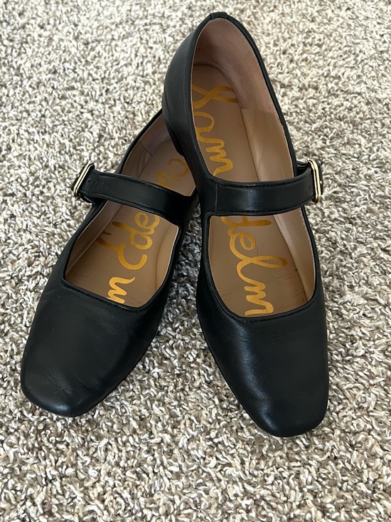 Sam Edelman Shoes - Sam Edelman Black Mary Jane Flats Size 8